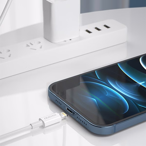 Dudao L6X USB-C - Lightning PD 20W 1m kabelis - baltas