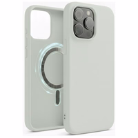 Dėklas "TM MagSafe Silicone" iPhone 16 Pro Max / Akvamarin /