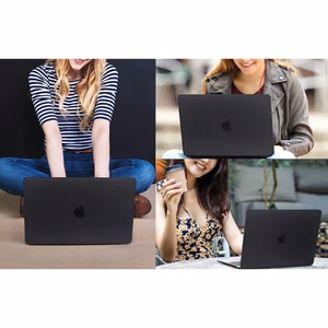 Tech-Protect SmartShell dėklas MacBook Pro 14" M1 / M2 / M3 2021-2024 - matinė juoda