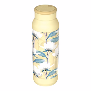 Quokka Pulse Smartgrip neapvirstantis nerūdijančiojo plieno termobutelis, 700 ml, Magnolia