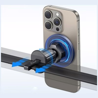 Automobilinis laikiklis USAMS ZJ081 magnetinis ventiliacijos grotelėms mėlynas