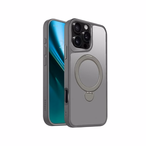 Etteri Matt Mag Ring Чехол для iPhone 17 Pro Max серый