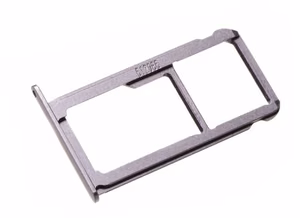 SIM kortelės laikiklis Huawei P9 (Dual) pilkas (Titanium Grey) originalus (service pack)