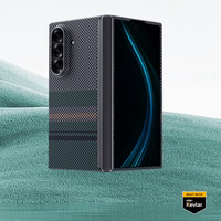 Benks Combo Armor Air Aurora Axis Kevlar rinkinys Samsung Galaxy Z Fold 7 – galinio dėklo, priekinio dangtelio ir grūdinto stiklo komplektas