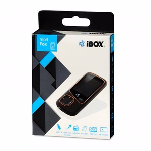 iBox IMP34V1816BK MP3/MP4 grotuvas 4 GB Juodas