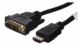 Lanberg CA-HDDV-10CC-0018-BK vaizdo kabelio adapteris 1,8 m HDMI A tipo (standartinis) DVI-D Juoda