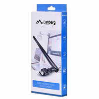 Lanberg NC-0300-WIE tinklo plokštė Ethernet / WLAN 2400 Mbit/ai
