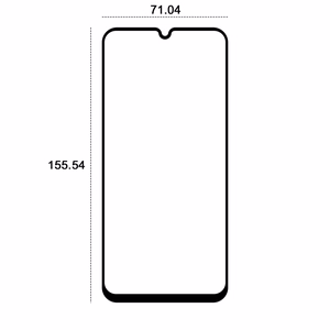 "Etteri" grūdintas stiklas 9D, skirtas "Samsung Galaxy A25 5G" (pasaulinis)
