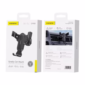 FONENG gravitacinis automobilinis laikiklis CP100 juodas