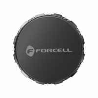 FORCELL F-GRIP MagFlex magnetinis automobilio laikiklis priekinio stiklo / prietaisų skydelio / oro angai juodas