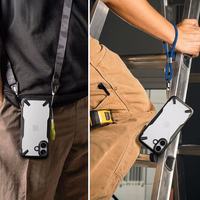 Ringke Fusion X dėklas iPhone 17 - juodas