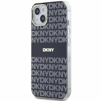 DKNY IML Mono ir juostelės Magnetinis dėklas iPhone 15 Plus / 14 Plus - juoda
