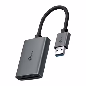 TP-Link UA430 kortelių skaitytuvas USB 3.2 Gen 1 (3.1 Gen 1) Type-C Pilka