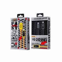 WEKOME WDC-08 Vanguard Series - USB-C to Lightning Fast Charging PD 20W 1m connection laidas (Tarnish)