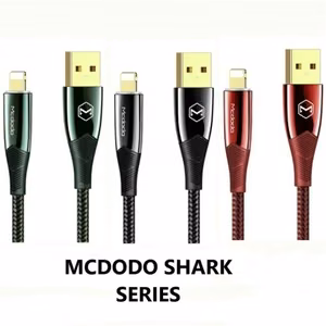 USB Kabelis Mcdodo "CA-8063" juodas "Lightning" 180cm