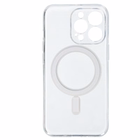 TEL PROTECT MagSilicone dėklas telefonui Iphone 13 Pro skaidrus