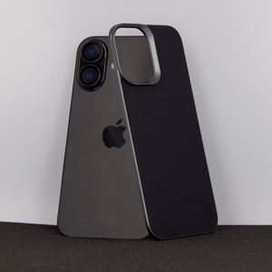 Liavec Carbon Layer Magsafe Aramid Fiber Cover for Iphone 17 black