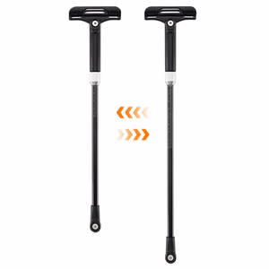 Wozinsky WBR-01 universalus reguliuojamas dviračio purvasaugis - juodas