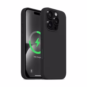 Crong Color Cover Magnetic - iPhone 16 Pro Max MagSafe dėklas (juodas)