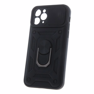 TFO Defender Slide smūgiams atsparus dėklas su slankiojančia kameros apsauga, skirtas Realme 16 Pro+ 5G – juodas
