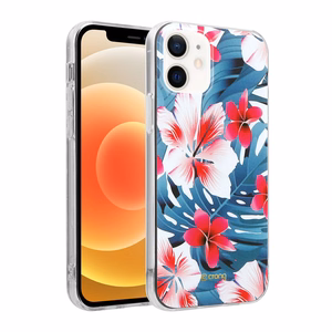 Crong Flower Pattern 03 dėklas, skirtas iPhone 12 / iPhone 12 Pro