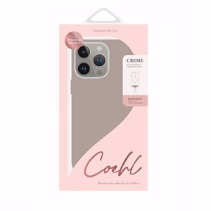 Uniq Coehl Creme iPhone 16 Pro Max 6.9in Magnētinis įkrovimo dėklas pilkas