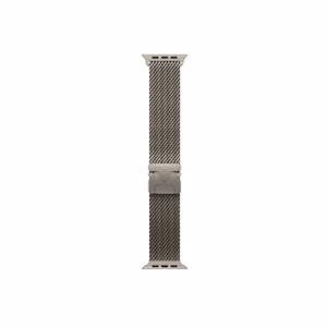 Apple (APPLE 49mm Natural Titanium Milanese Loop - Medium)