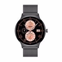 "Colmi V89" išmanusis laikrodis (plieninis, juodas)