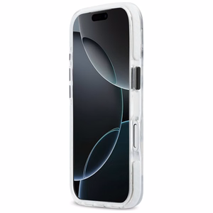 BMW M IML Shockproof Metal Logos MagSafe Dėklas for iPhone 17 Pro - Clear