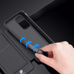 Dux Ducis Skin X Holster dėklas Samsung Galaxy A73 juodas