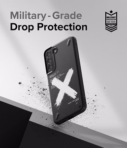 Ringke Onyx Design patvarus TPU dėklas Samsung Galaxy S22 + (S22 Plus) juodas (Grafiti)