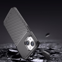 Thunder Case iPhone 14 Plus dėklas telefonui su apsauga - juodos spalvos