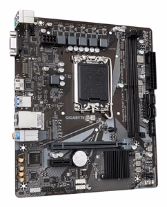 GIGABYTE H610M H V2 pagrindinė plokštė - palaiko Intel Core 14 kartos procesorius, 4+1+1 hibridinis skaitmeninis VRM, iki 5600MHz DDR5, 1xPCIe 3.0 M.2, GbE LAN, USB 3.2 Gen 1