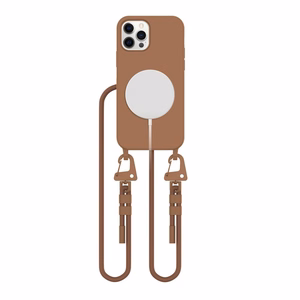 Tech-Protect MagNecklace Magnetinis dėklas telefonui iPhone 12 / 12 Pro - rudas