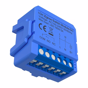 Avatto ZWSM16-DC-1 išmanusis 1 kanalo ZigBee jungiklio modulis su bepotencialiu DC kontaktu