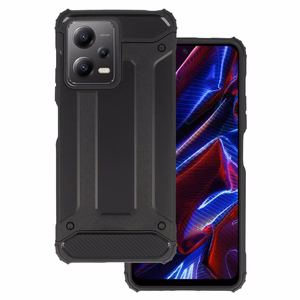 Armor Carbon Dėklas telefonui Xiaomi Redmi Note 12 5G/Poco X5 juodas