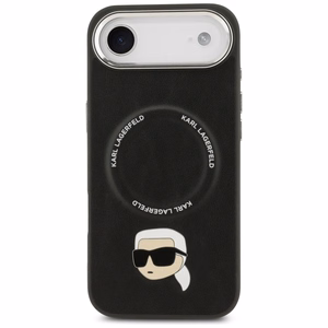 Karl Lagerfeld Karl Pin Magnetinis dėklas telefonui iPhone Air - Juodas