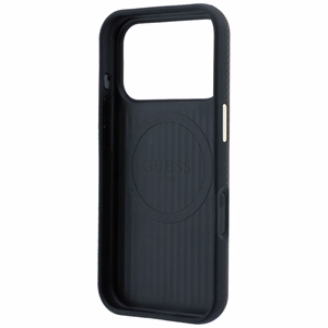 Guess Kevlar Triangle Logo MagSafe dėklas, skirtas iPhone 17 Pro Max / 18 Pro Max – spalva: ruda