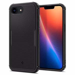 Spigen Core Armor Magnetinis MagSafe dėklas telefonui iPhone 16e - juodas