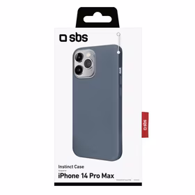SBS Mėlynas Instinct Dėklas Rigid, velvet touch, skirtas iPhone 14 Pro Max