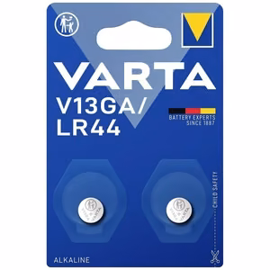 VARTA šarminės baterijos V13GA (LR44), 2 vnt.