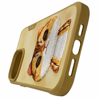 Nimmy Big Eyed Pet 2.0 Dėklas telefonui iPhone 15 Pro Max - žalias