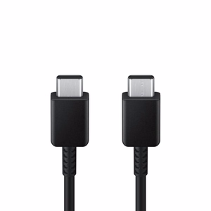 Samsung EP-DX310JBEGEU USB-C - USB-C 3A 480Mb/s kabelis 1.8m - juodas