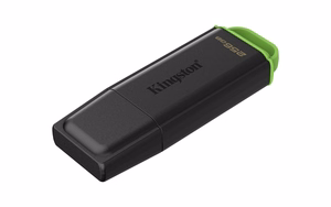 Kingston 256GB nešiojamasis USB 3.2 juodas/žalias