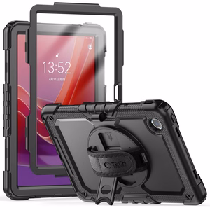 Tech-Protect Solid360 dėklas planšetiniam kompiuteriui Lenovo Tab M11 11.0 TB-330 - juodas