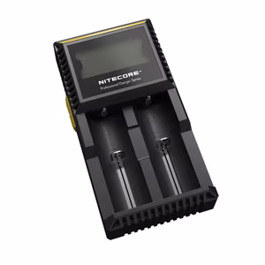 Baterijų įkroviklis 2 lizdų D2 EU Nitecore