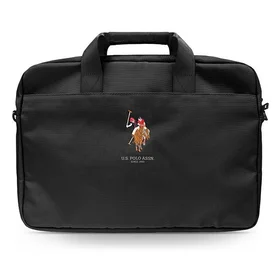 US Polo Assn. krepšys 16" nešiojamam kompiuteriui - juodas