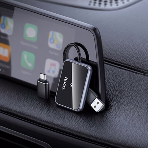 Belaidis CarPlay adapteris Hoco HU1 juodas