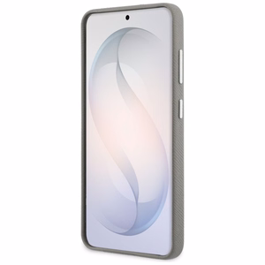 Karl Lagerfeld dėklas Saffiano Double Heads Metal Samsung Galaxy S26 sidabrinis