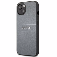 Guess GUHCP13SPSASBGR iPhone 13 mini 5.4" pilkas/pilkas Saffiano Dirželis